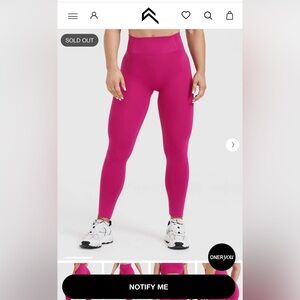 Oner Active Timeless Leggings in Fuscia